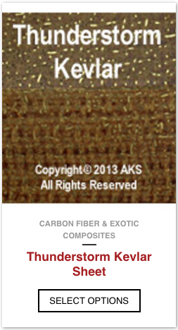 thunderstorm kevlar sheet for sale